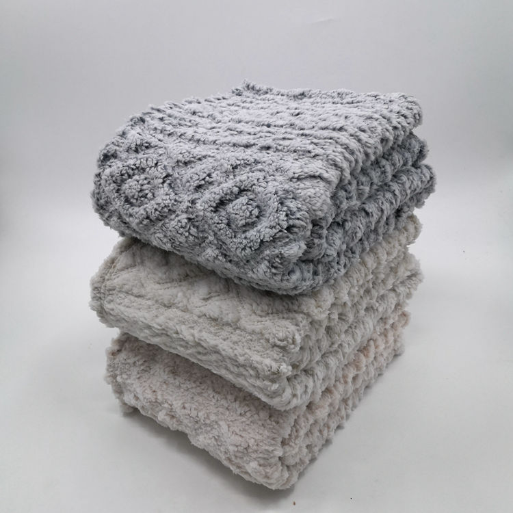 Heavy Fluffy Throw Blanket  Cozy Warm Sherpa Blanket